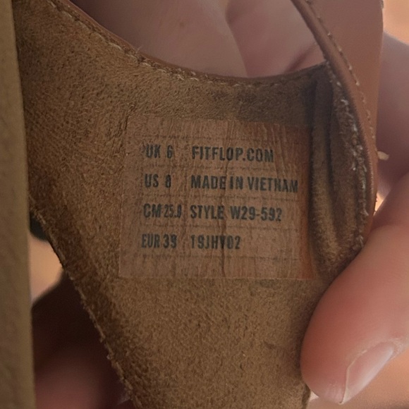 Fitflop Skylar sandal size 8 brown - Picture 5 of 5